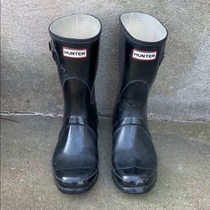 Hunter rain boots